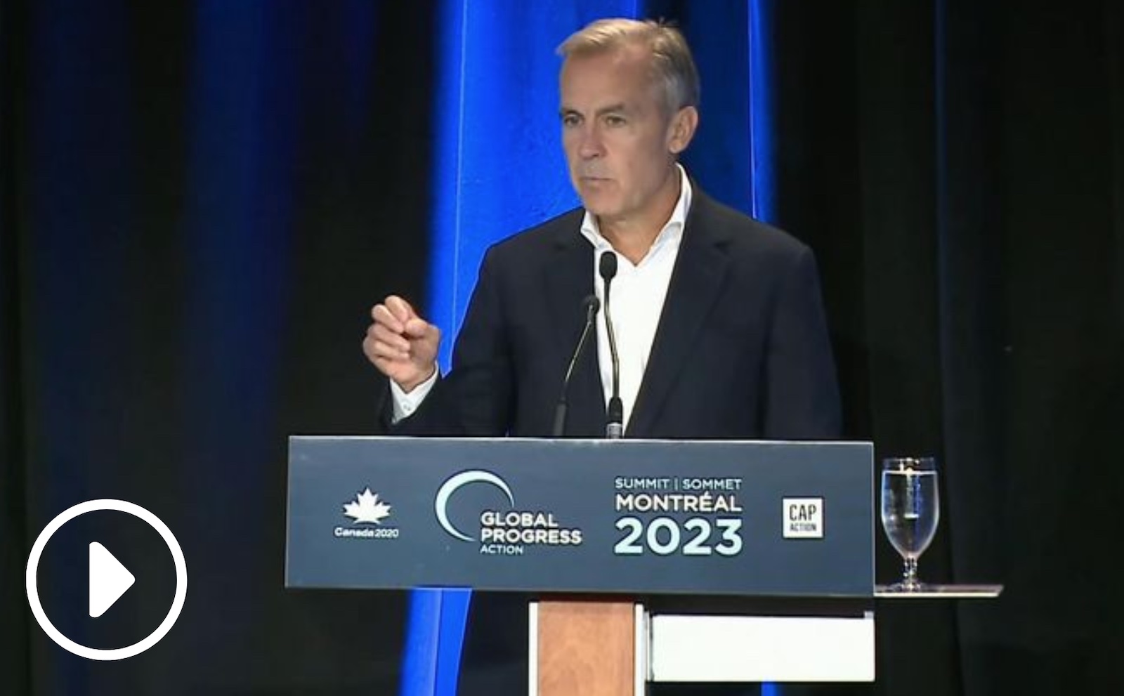 Carney gets it right