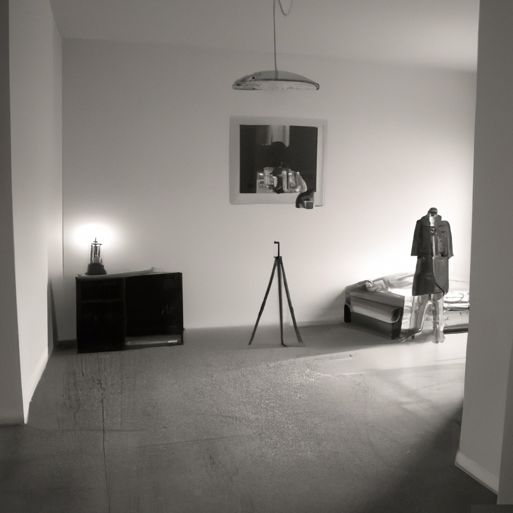 The house is empty